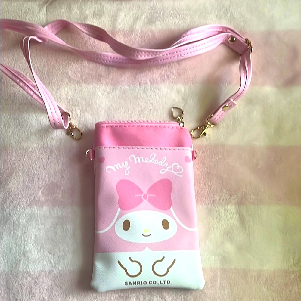 Sanrio My Melody Pink and White Shoulder Bag